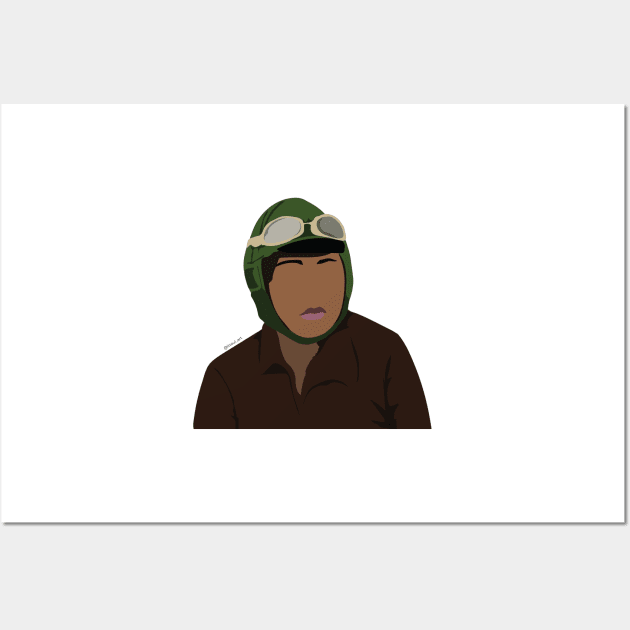 Bessie Coleman Wall Art by itsaulart